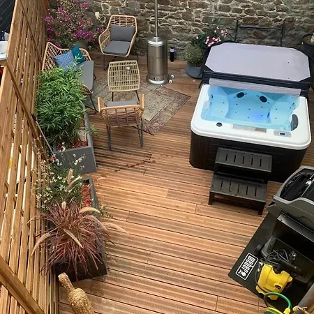 Saint Malo - Jolie Maison Avec Jacuzzi 150M Gare Extérieur photo