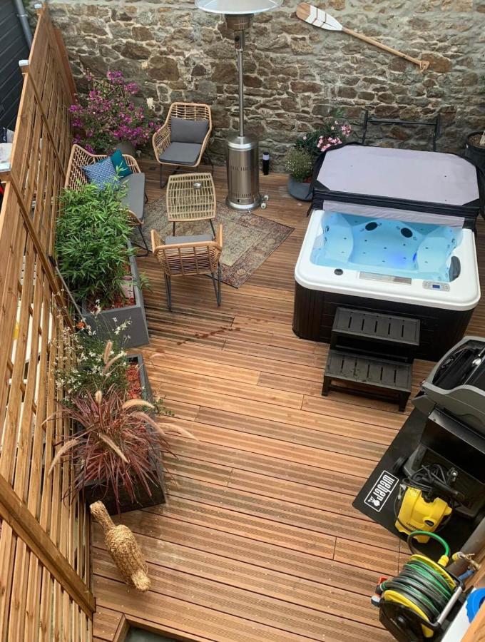 Malo - Jolie Maison Avec Jacuzzi 150m Gare Ferienhaus Saint-Malo